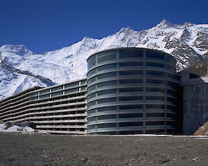 Foto Parkhauserweiterung, Saas-Fee